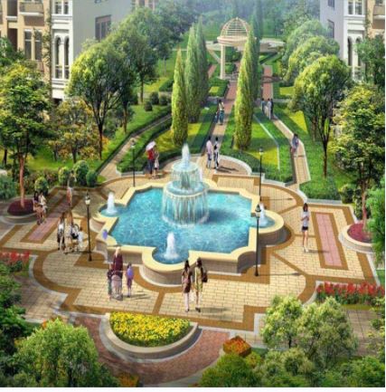 山東景觀噴泉工程設計